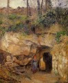 El transportista en el Hermitage Pontoise 1878 Camille Pissarro